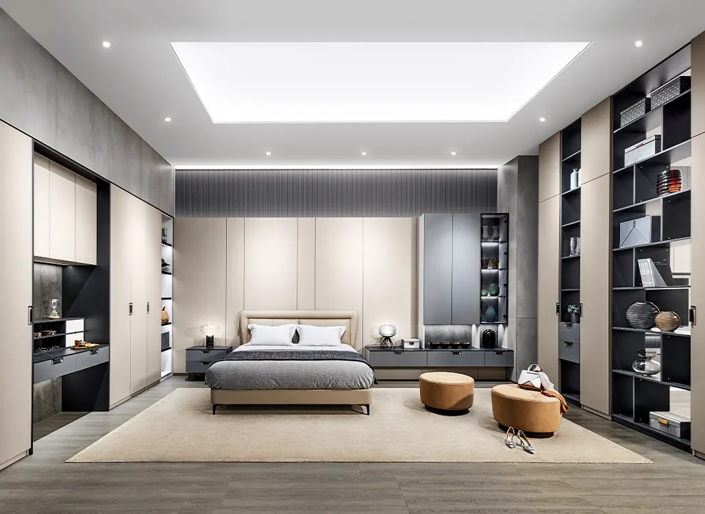 Master bedroom interior